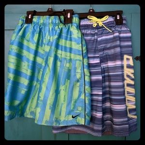 Nike youth boys swim trunks